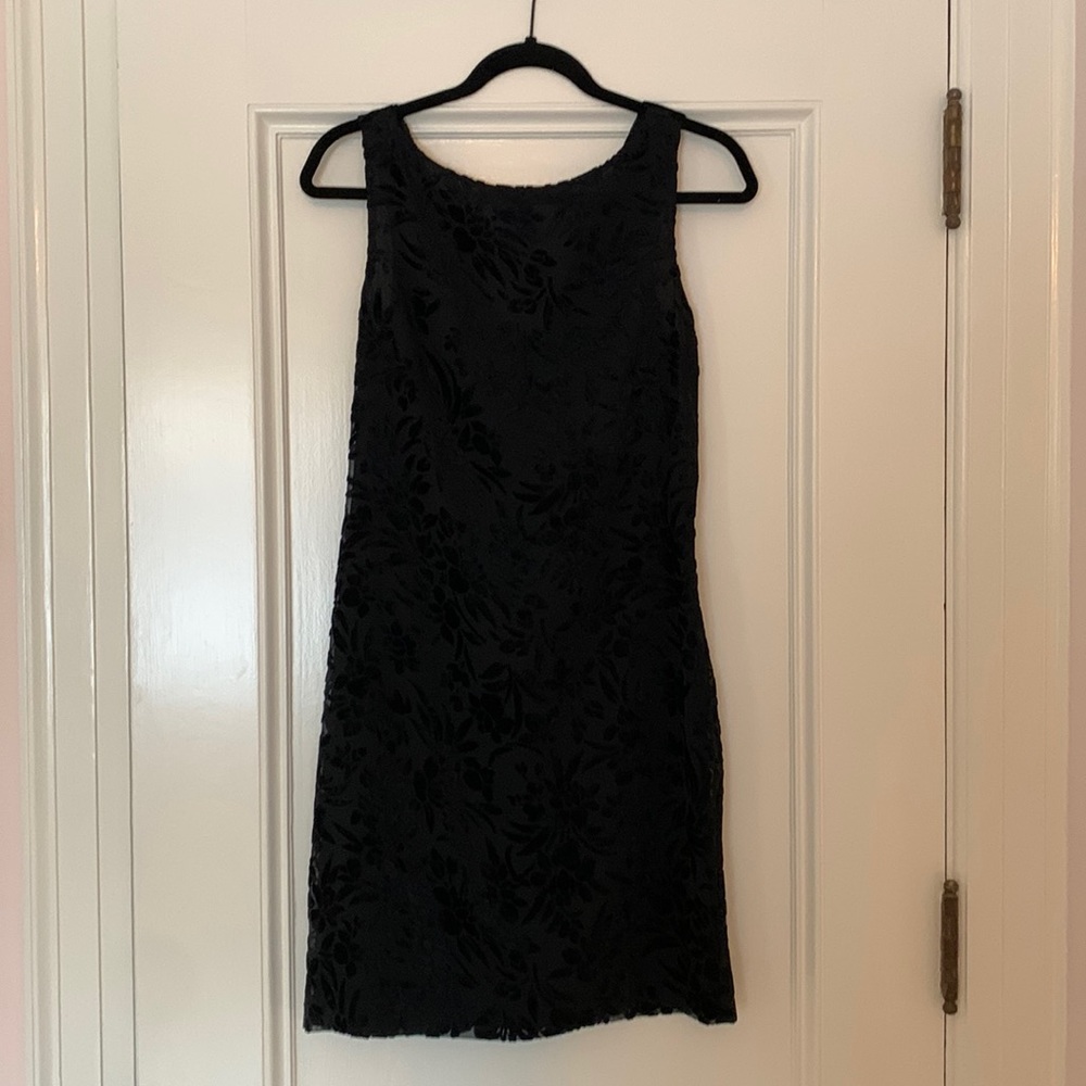 Ann Taylor Petites Black Dress 1990’s